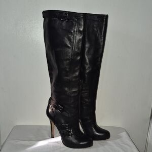 Coach Black Over the Knee Boots